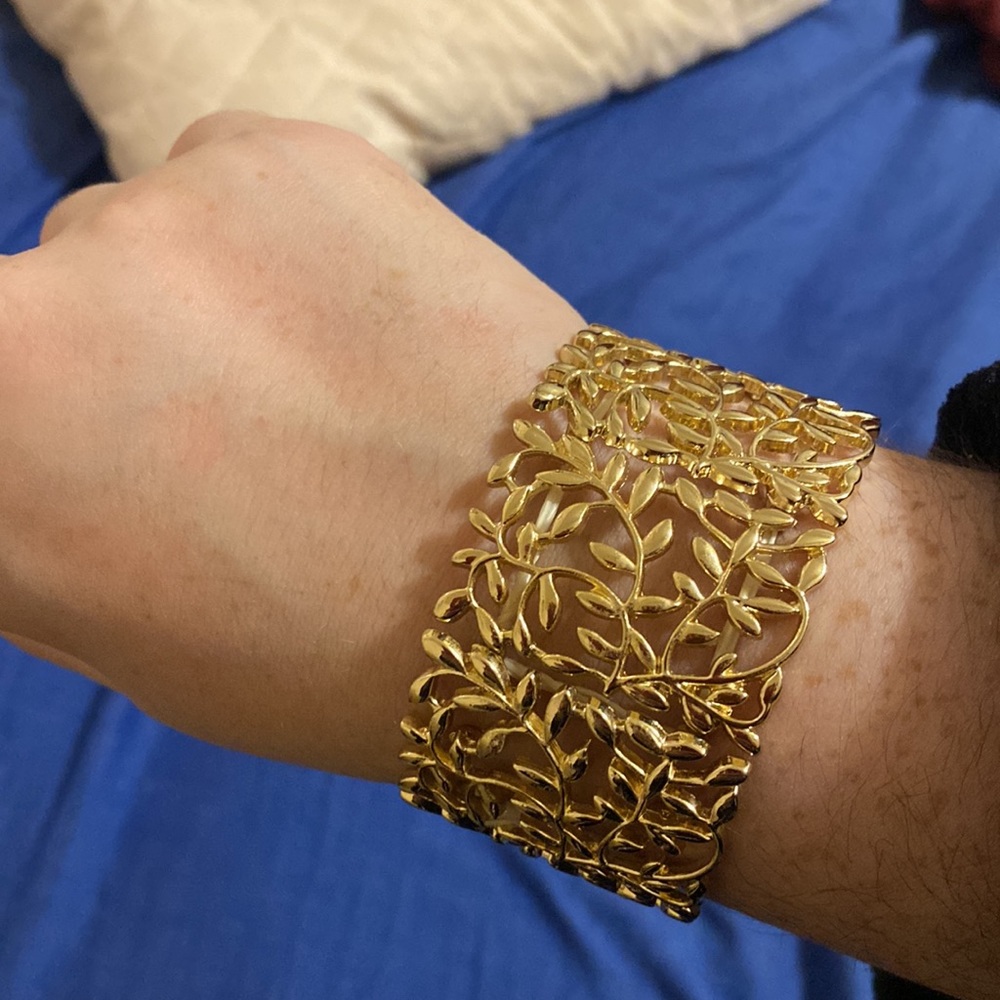 Gold Cuff Bracelet